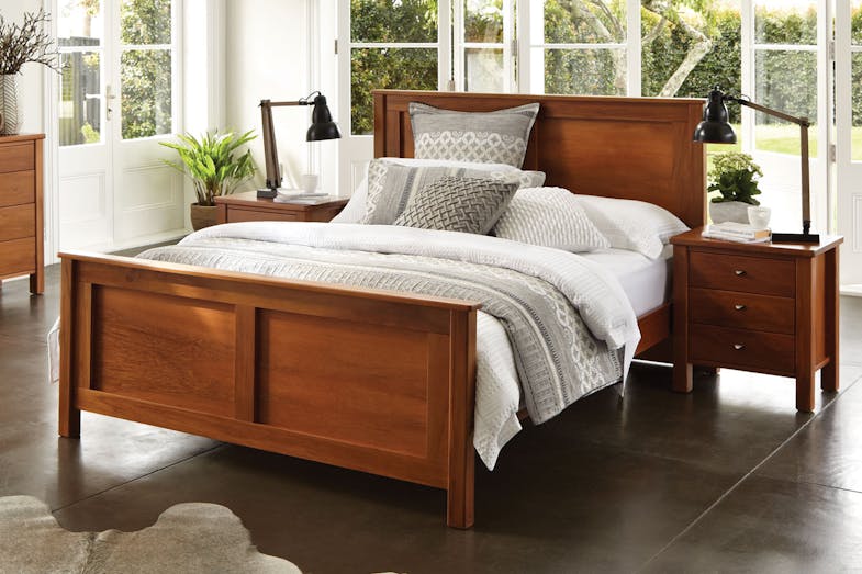 Riversdale Queen Solid Slat Bed Frame by Marlex Furniture
