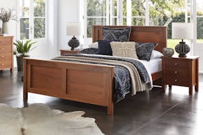 Riversdale King Solid Slat Bed Frame by Marlex Furniture