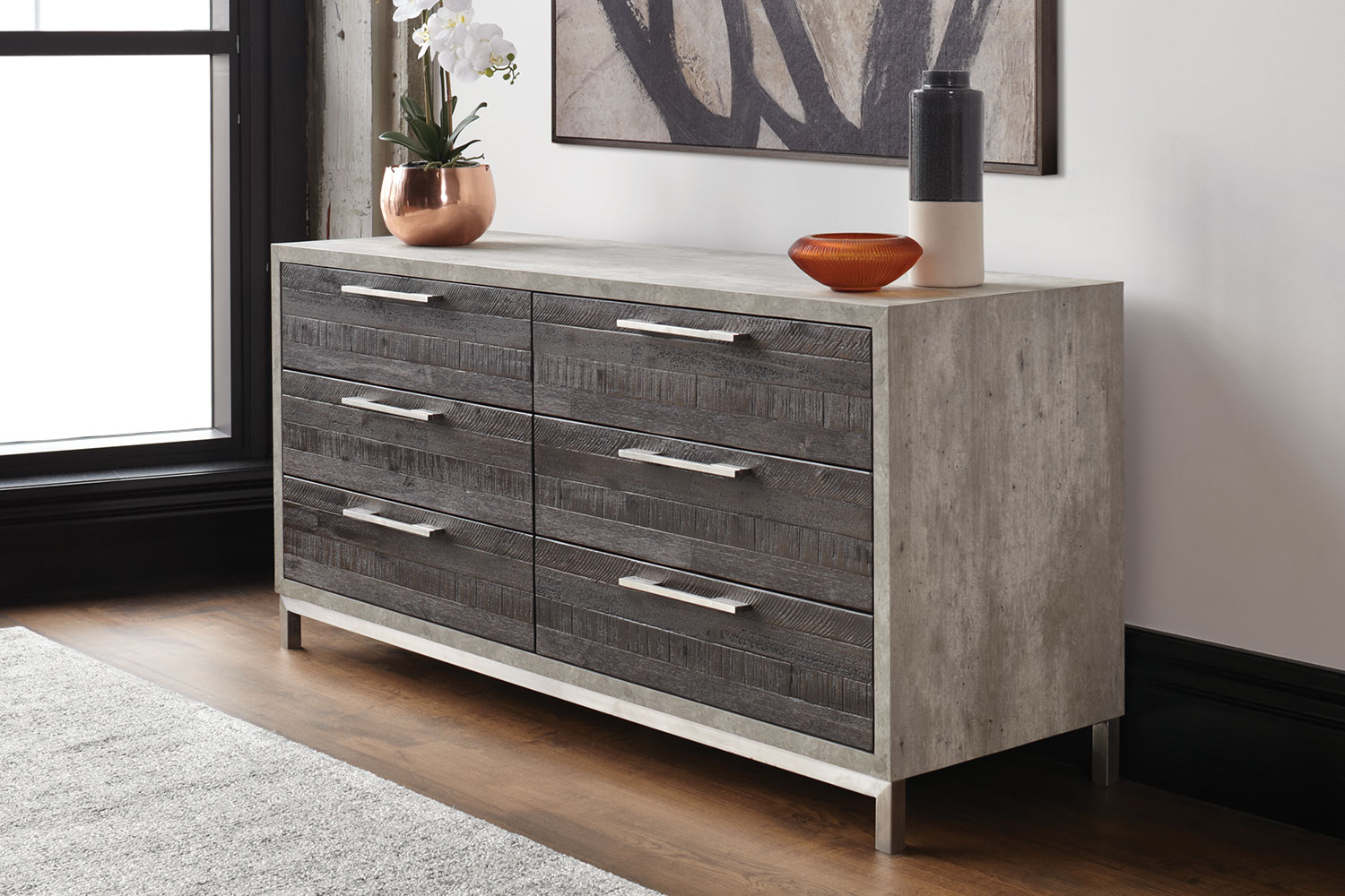 Faro 6 Drawer Lowboy By Morgan Furniture Harvey Norman New Zealand