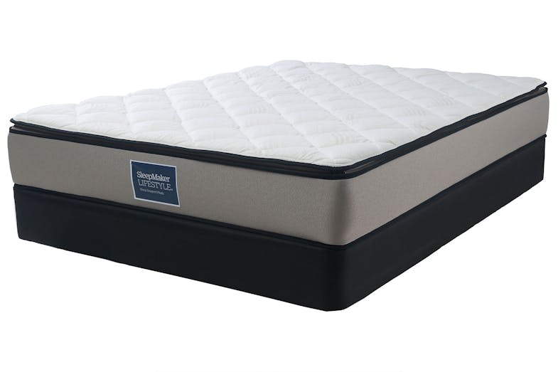 Sleep Support Plush Queen Bed by Sleepmaker