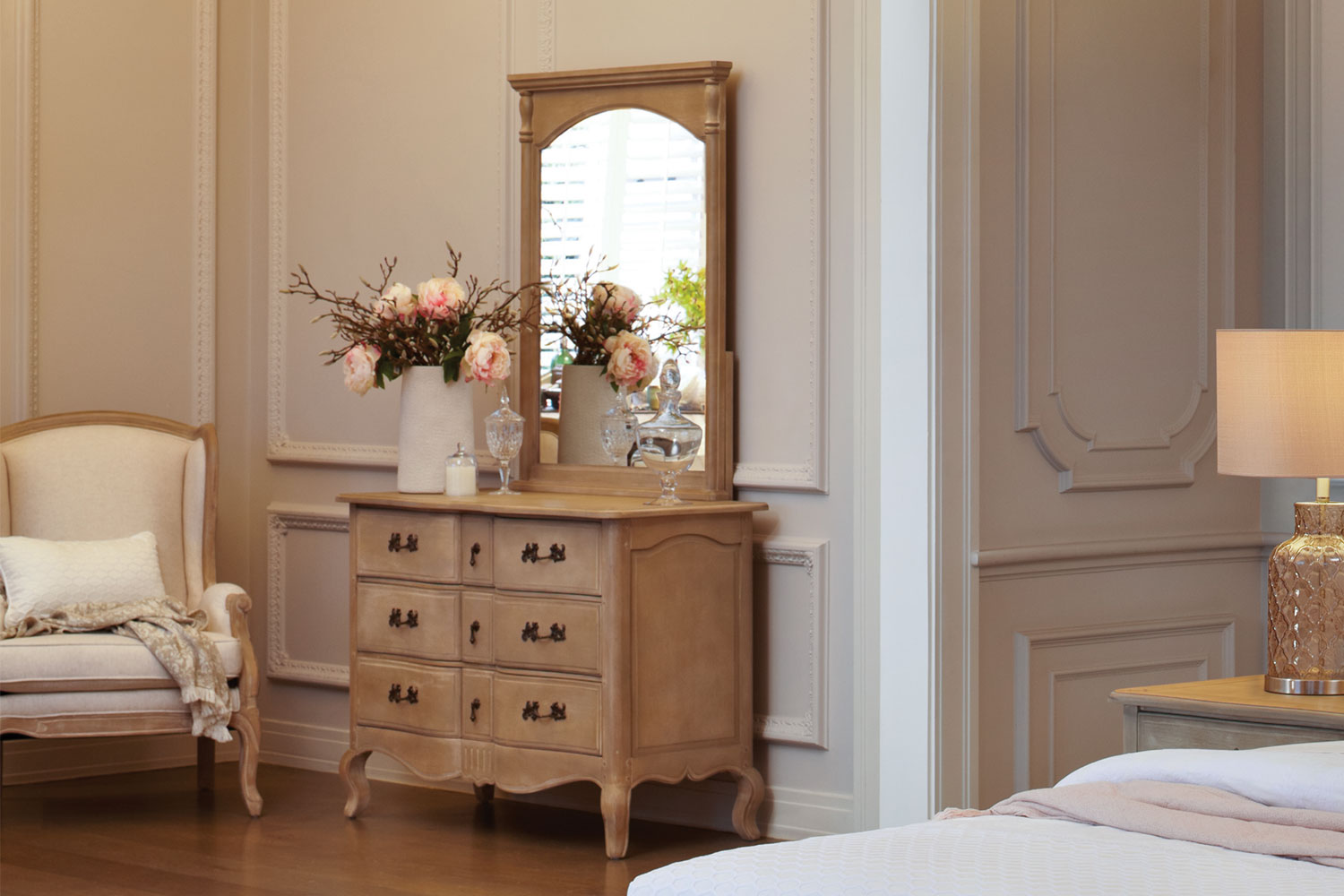 Adele 9 Drawer Dresser And Mirror By Vivin Harvey Norman New Zealand