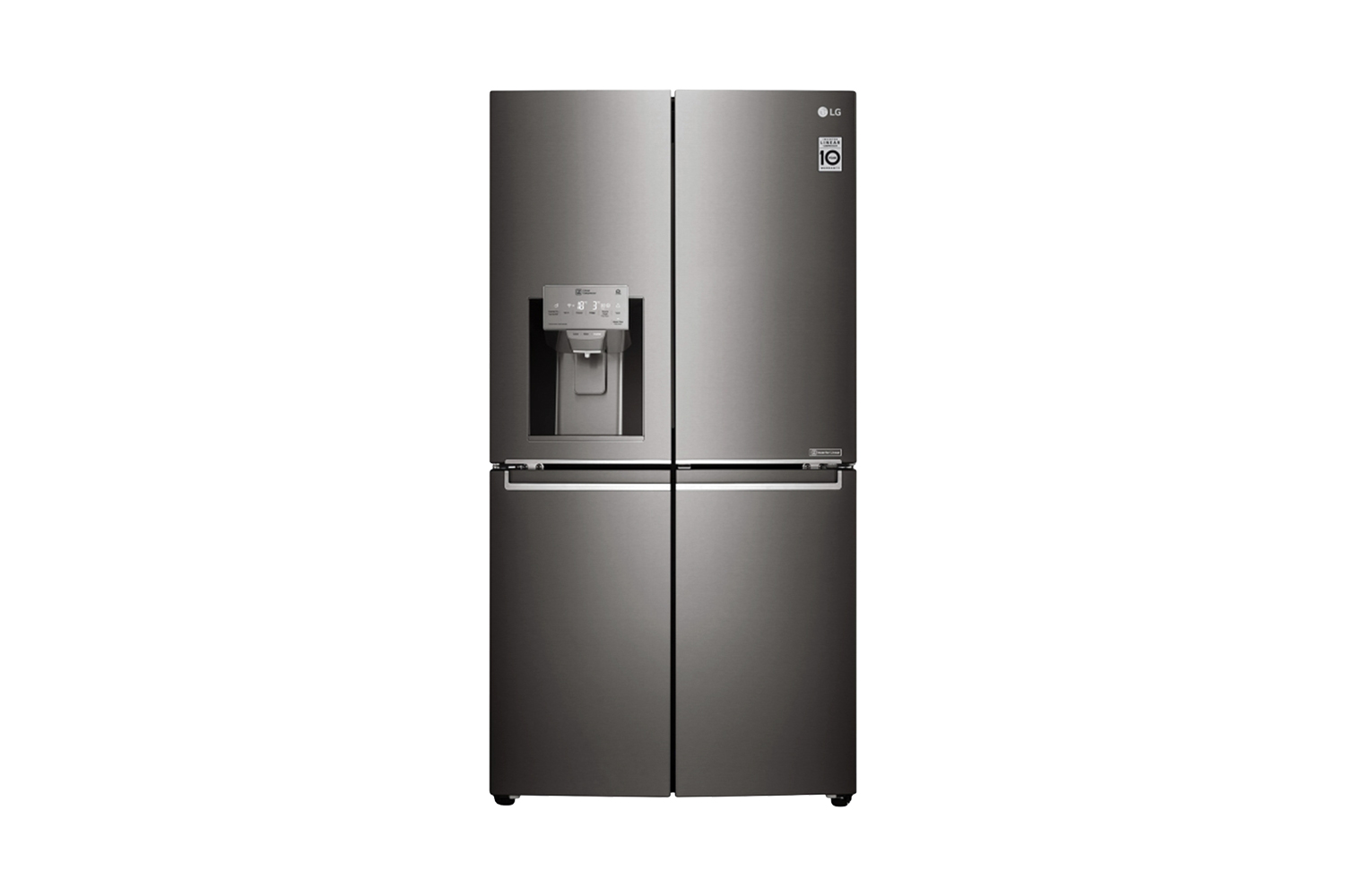 Lg 708l French Door Fridge Freezer Black Stainless Steel