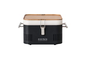 Everdure Cube Portable Charcoal Barbeque by Heston Blumenthal - Grey