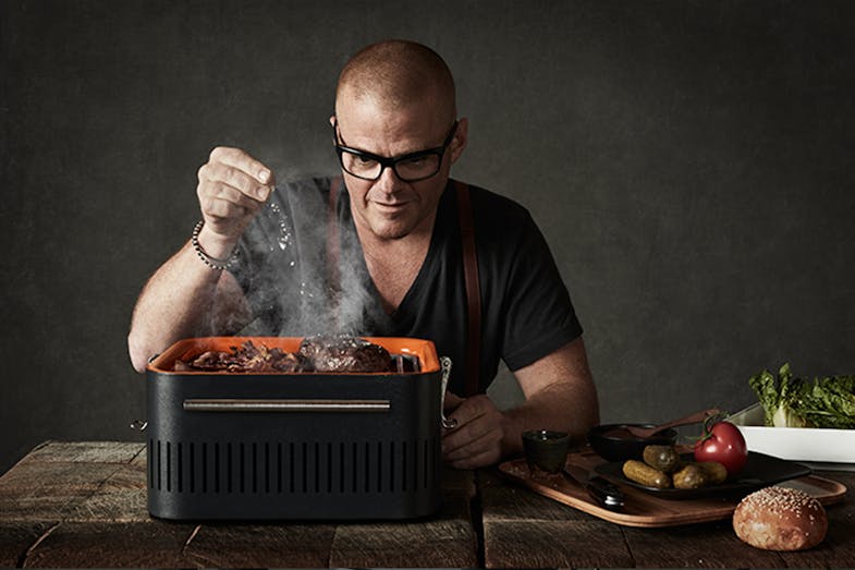 Everdure Cube Portable Charcoal Barbeque by Heston Blumenthal