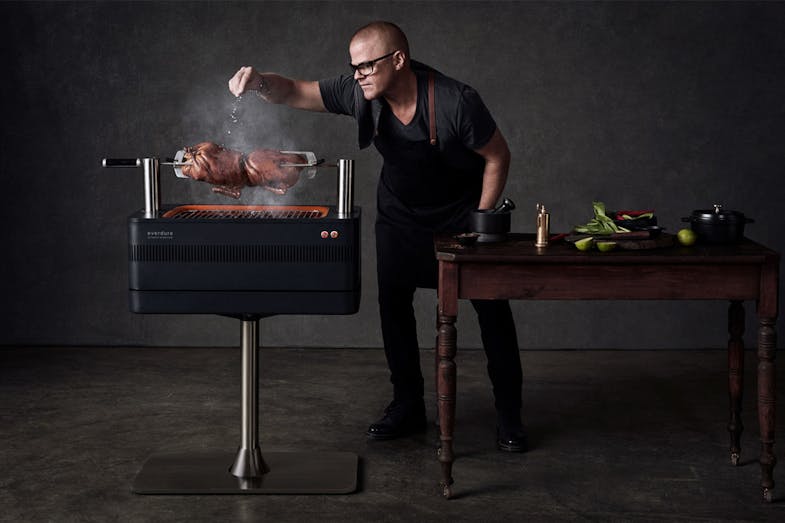 Everdure Fusion Charcoal Barbeque by Heston Blumenthal