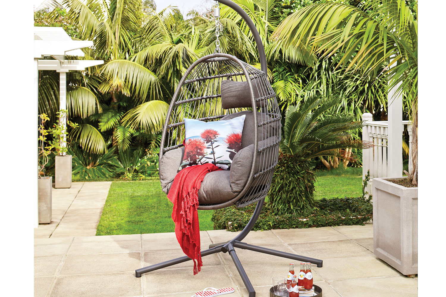 mitre 10 swing chair