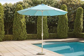 Florida Blue 2.7m Outdoor Umbrella by Peros
