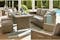 Mercedes 6 Piece Outdoor Low Dining Setting
