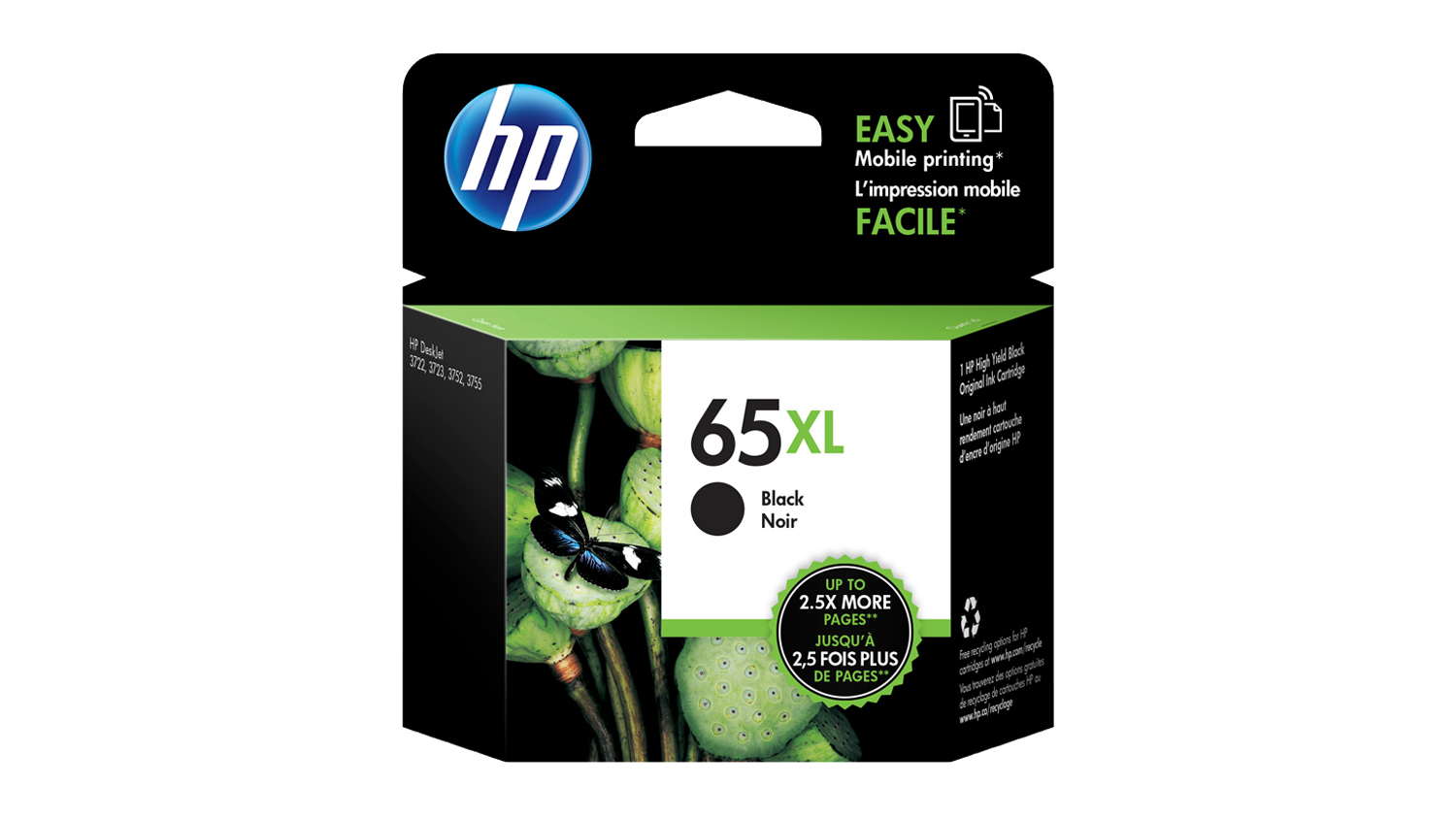 HP 65XL Ink Cartridge - Black