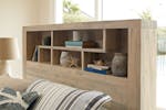 Cube Bookend Queen Bed Frame