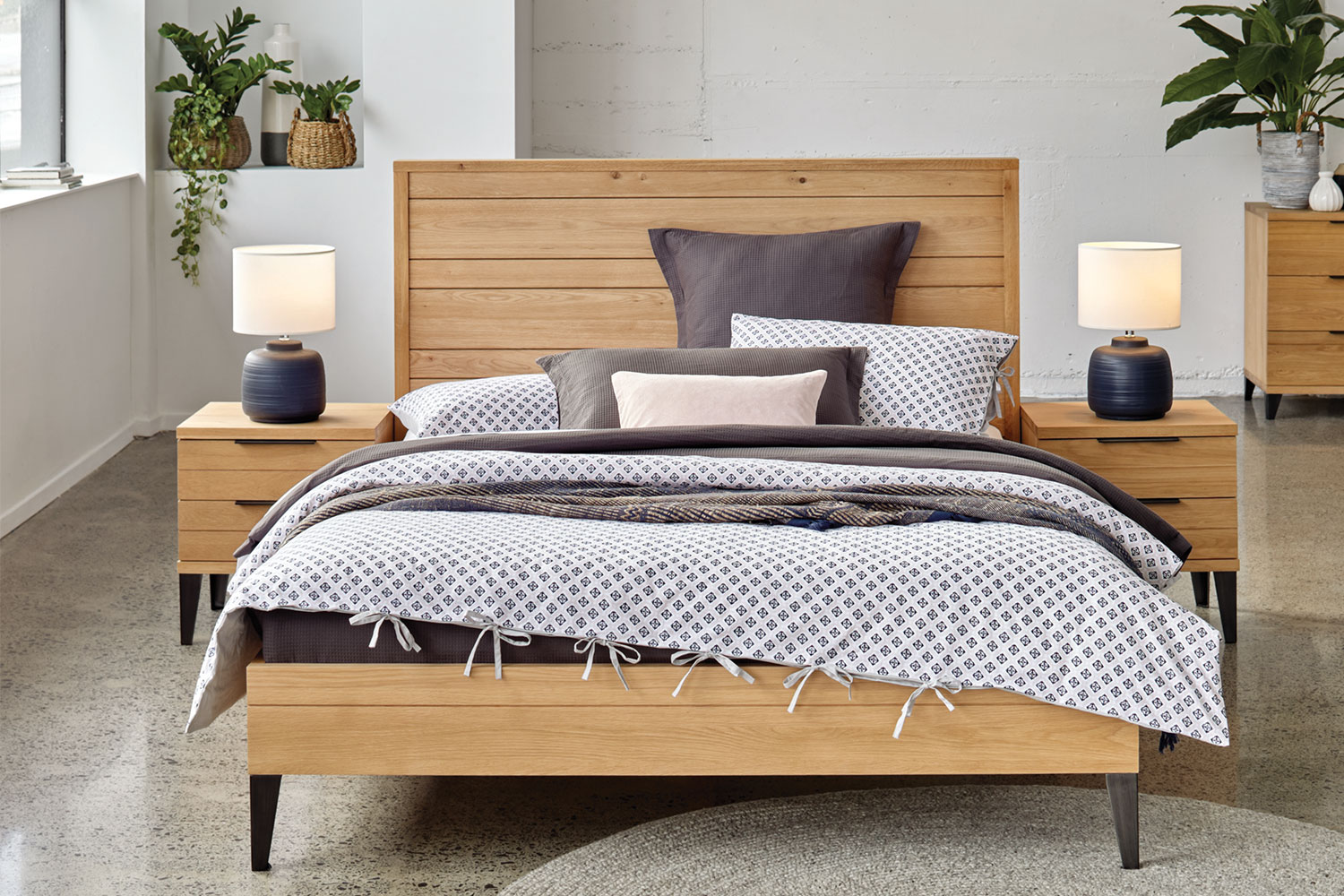 Manhattan King Bed Frame By Morgan Furniture