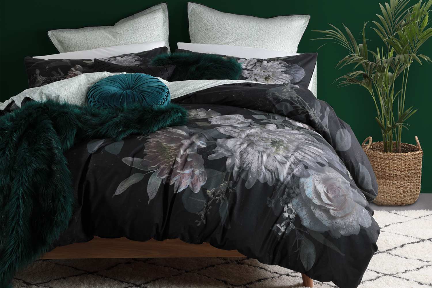 Delilah Moss Duvet Cover Set By Logan And Mason Harvey Norman