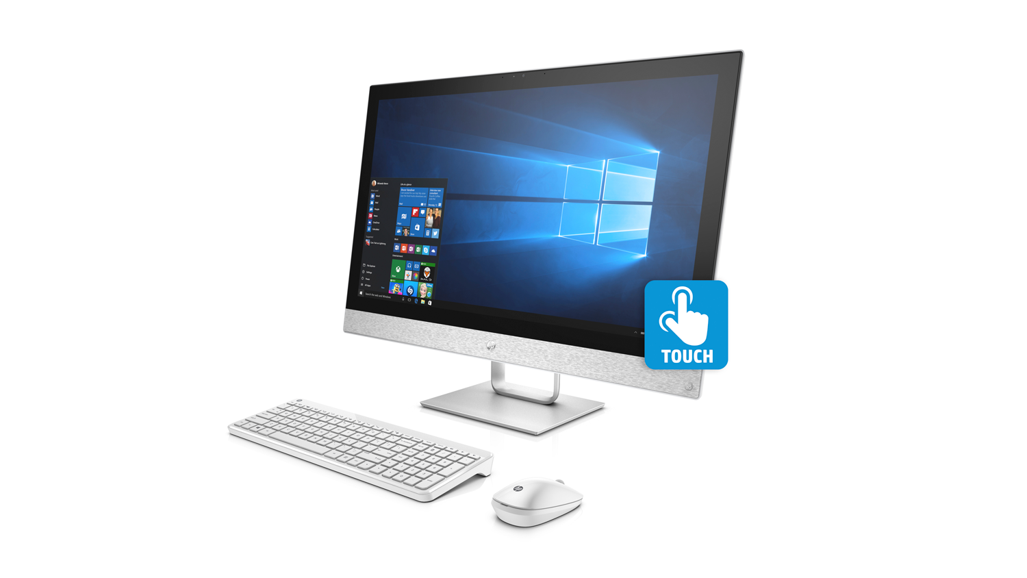 Hp Pavilion 24 R104a All In One Desktop Harvey Norman New