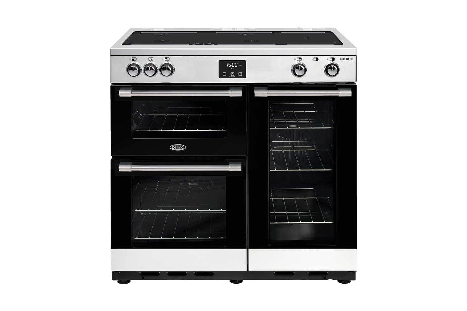 belling 90 induction range cooker