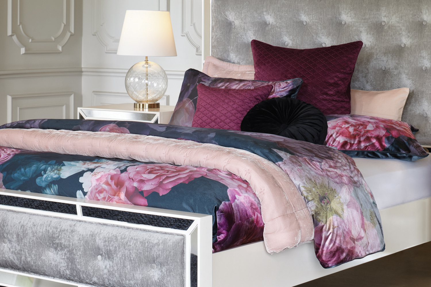 Moody Floral Duvet Cover Set By Seneca Harvey Norman New Zealand