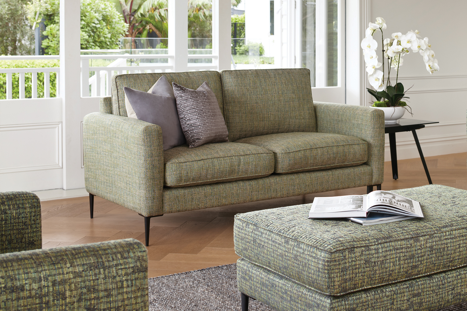 Oakland 2 Seater Fabric Sofa By Evan John Philp Harvey Norman