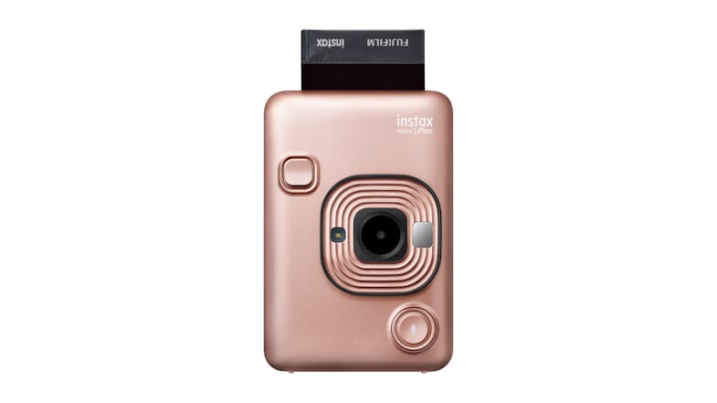 Fujifilm Instax Mini LiPlay - Blush Gold (front printing)