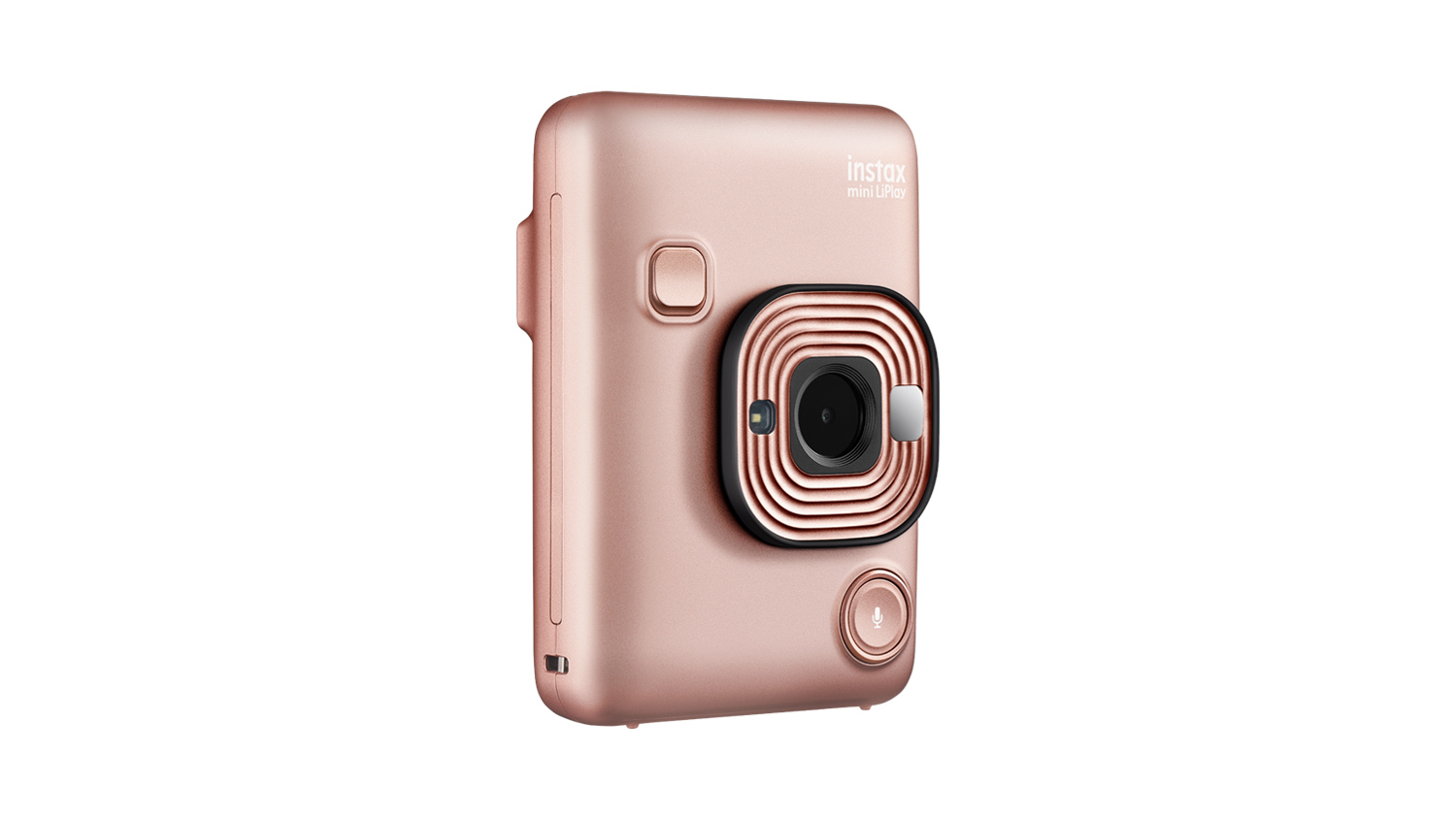 Instax Mini LiPlay - Blush Gold | Harvey Norman New Zealand