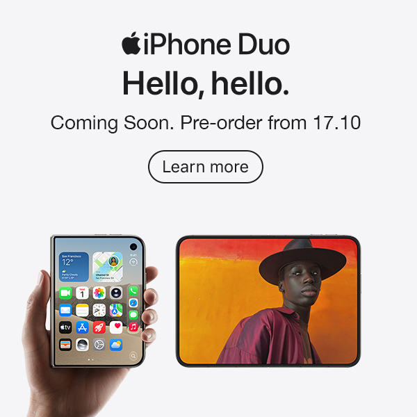 iPhone Duo Coming Soon
