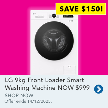 LG 9kg Front Loader Smart Washing Machine