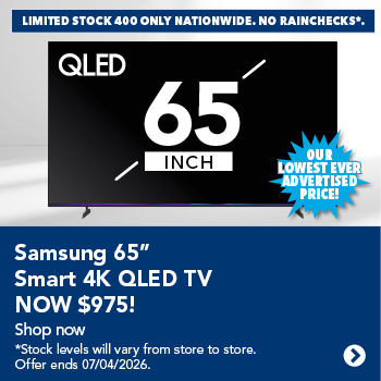 Samsung 65" Smart 4K QLED TV