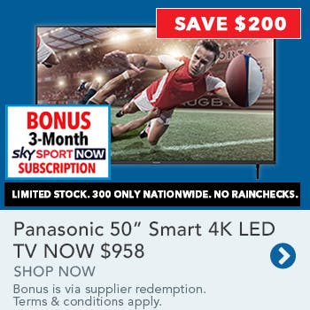Panasonic 50" Smart 4K LED TV