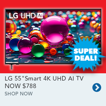 LG 55" UA84 Smart 4K UHD AI TV