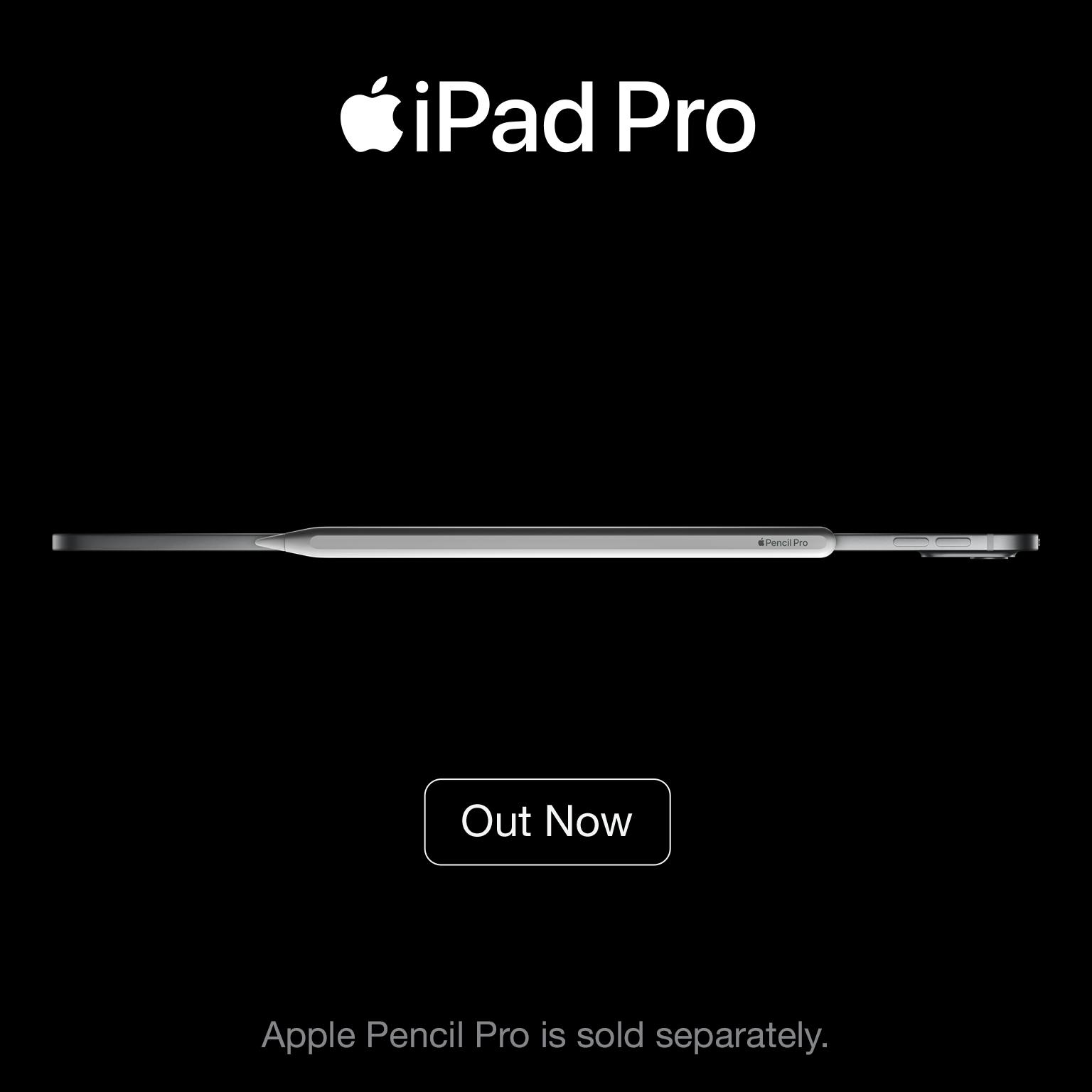 Apple iPad Pro M4 Out Now