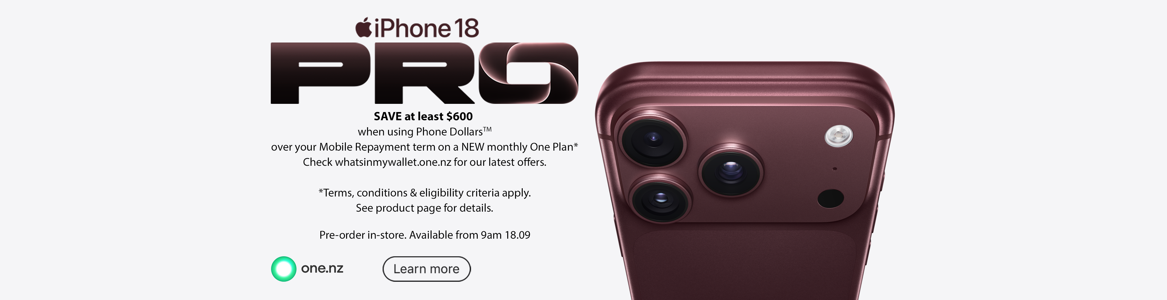 iPhone 18 Pro Pre-order