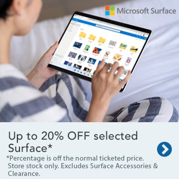 Up To 20% OFF Selected Surface