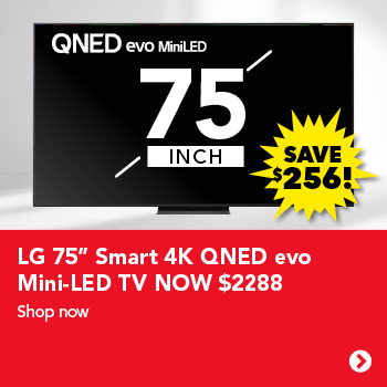 LG 75" Smart 4K QNED evo Mini-LED TV