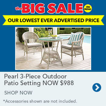 Pearl 3 Piece Outdoor Patio Setting