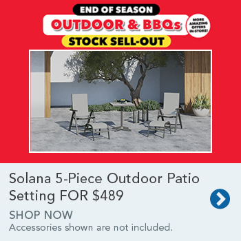 Solana 5-Piece Outdoor Patio Setting