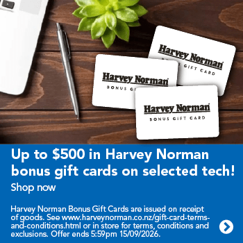 Up to $500 Bonus Gift Card on Selected Technology.