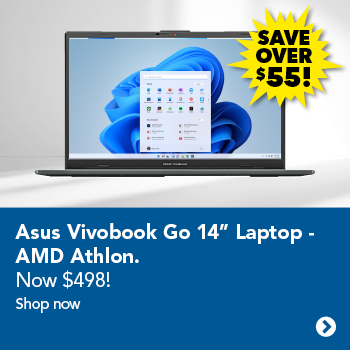 Asus Vivobook Go 14" Laptop - NOW $498