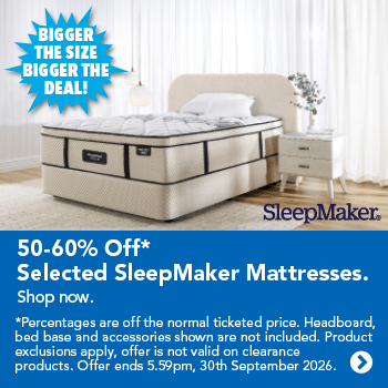 50-60% off Sleepmaker