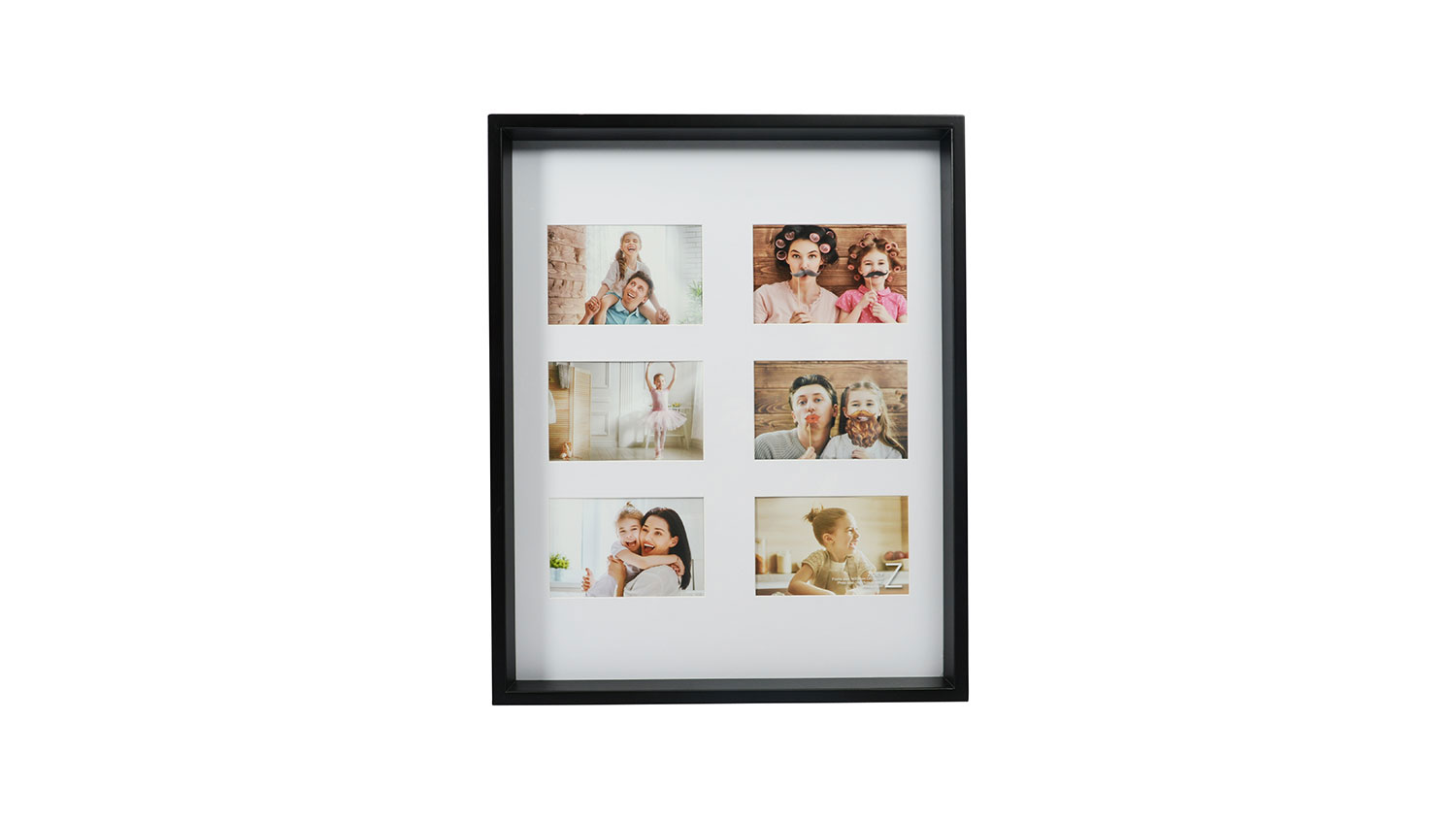 UR1 Zoey No Matt Chunky 16X20 Photo Frame with 6 4X6 Openings Harvey